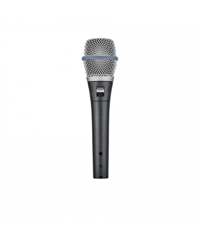 Shure BETA87C Kondensatormikrofon mit Nieren-Richtcharakteristik für Gesang Handmikrofone
