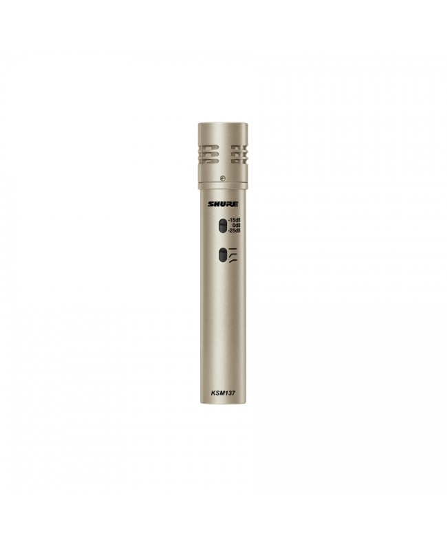 Shure KSM137-SL Cardioid Condenser Instrument Microphone