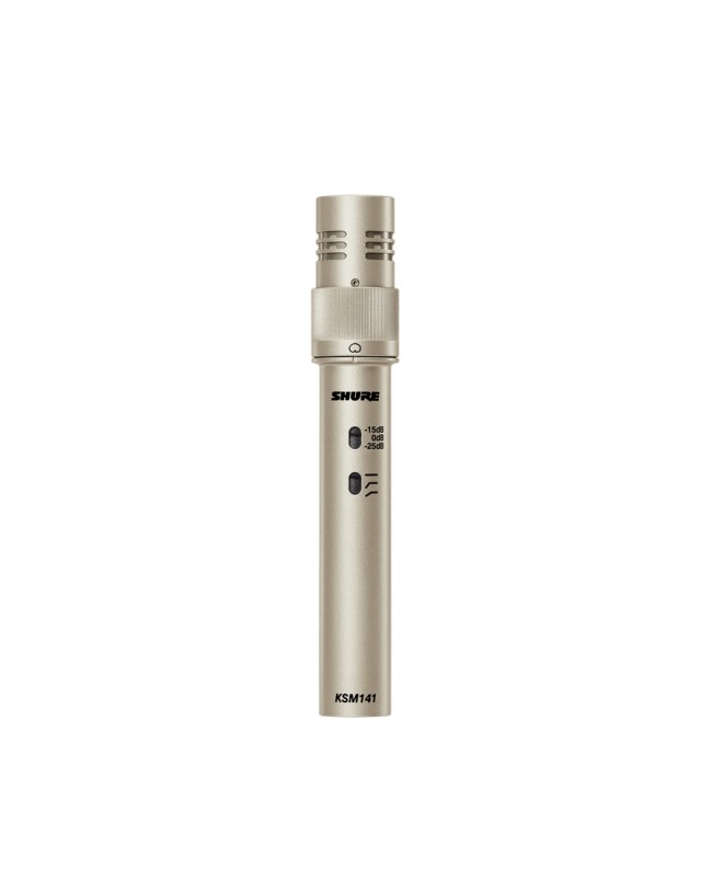 Shure KSM141-SL Cardiode Condenser Microphone, Omnidirectional