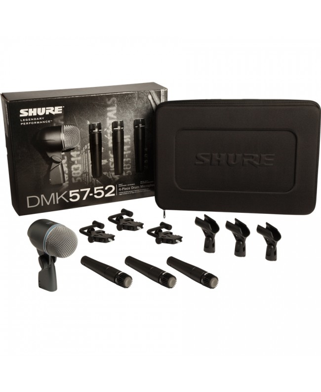 Shure DMK57-52 Kit per batteria 1x Beta 52A, 3x SM57