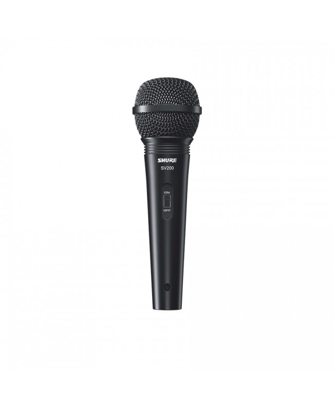 Shure SV200A Microfono dinamico cardiode on/off