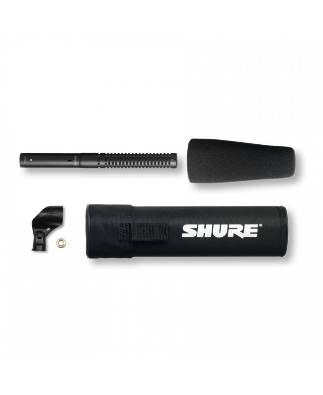 Shure VP89S Gunmetal Kondensatormikrofon mit kurzer Kapsel Kleinmembran-Mikrofone