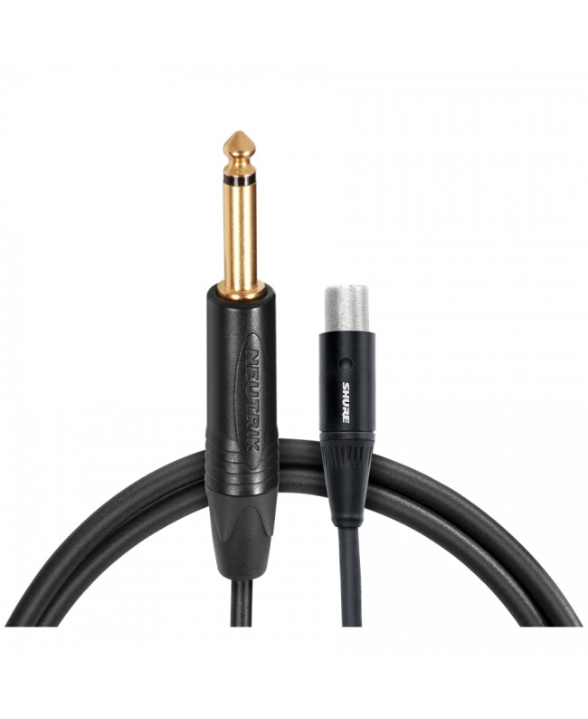 Shure WA306 Klinke 1/4/TA4F Taschensender-Adapter