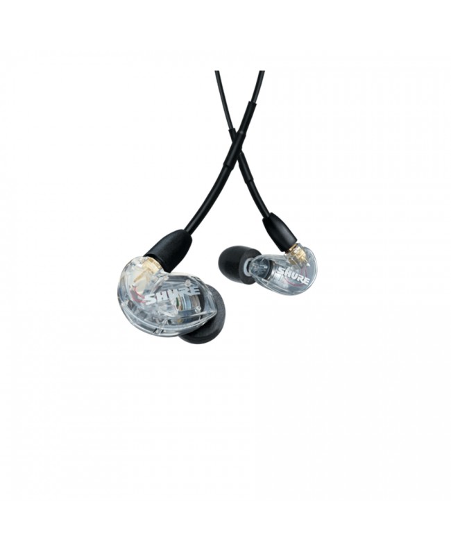 Shure SE215DYCL+UNI-EFS AONIC 215 Auricolari colore trasparente Earbuds
