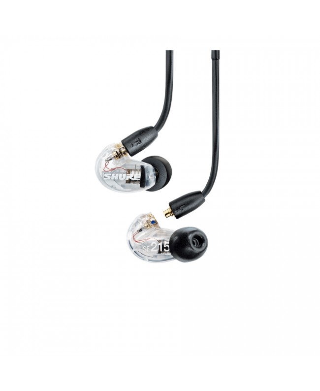Shure SE215DYCL+UNI-EFS AONIC 215 Auricolari colore trasparente Auricolari