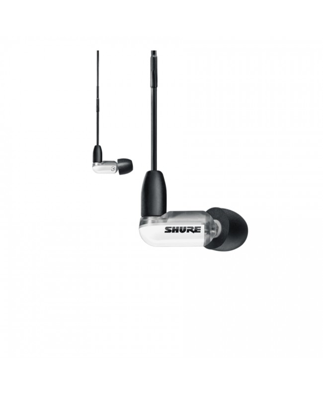 Shure SE31BAWUNI-EFS AONIC 3 Ohrhörer Farbe weiß InEar-Hörer