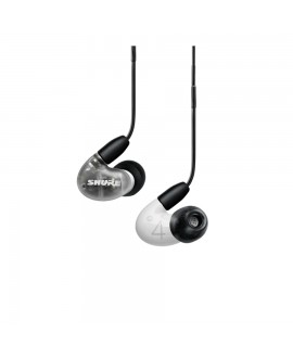 Shure SE42HYW+UNI-EFS AONIC 4 Ohrhörer Farbe grau/weiß