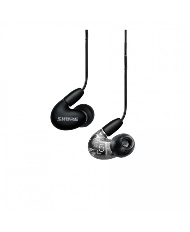 Shure SE53BABK+UNI-EFS AONIC 5 Satin Black/Transparent Ohrhörer