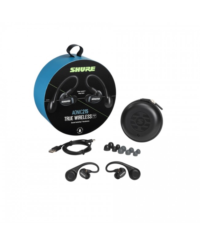 Shure SE21DYBK+TW2-EFS AONIC 215 2a Gen Auricolari Bluetooth 5 Auricolari