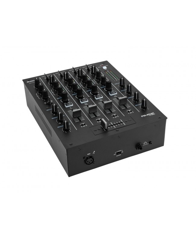 Omnitronic PM-404F 4-channel DJ Mixer with Filter and Bluetooth Mixer per DJ