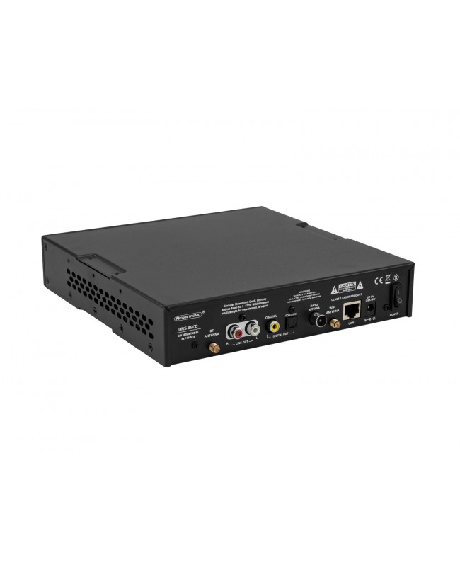 Omnitronic DRS-95CD Internet Radio with DAB+, Bluetooth and CD Player Stereo CD/Media-Player/Recorders