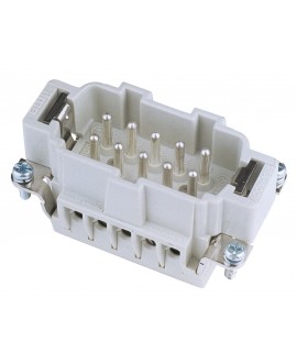 Ilme Plug Insert 10-pin 16A, screw terminal