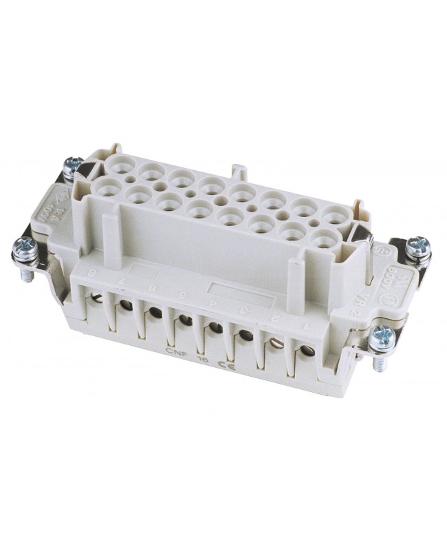 Ilme Socket Inserts 16-pin 16A,Screw Terminal