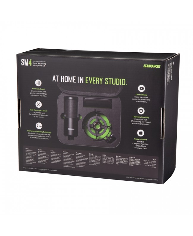 Shure SM4-K-KIT Großmembran-Mikrofone