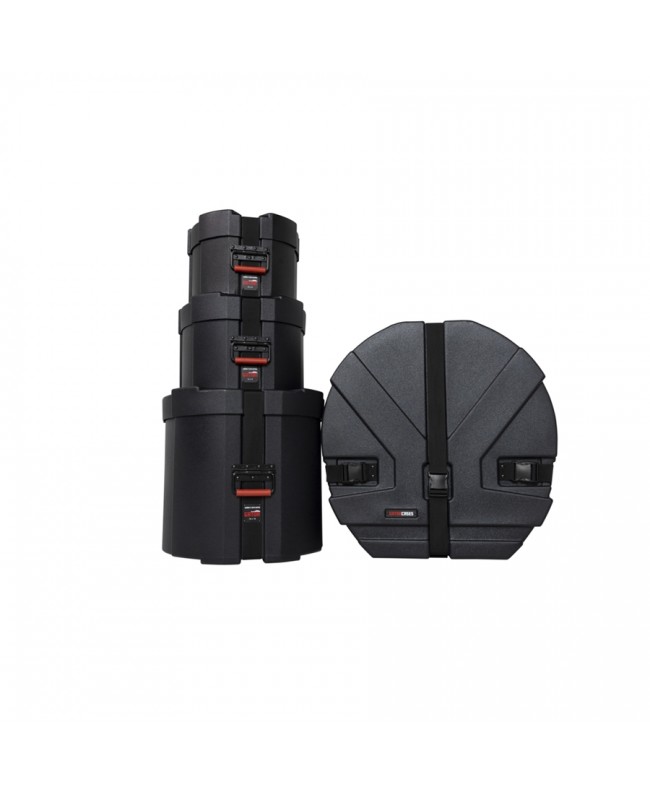 Gator Cases GPCROCKPACK Custodie set Batteria Rock Koffer & Taschen für Instrumente