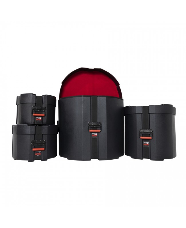 Gator Cases GPCROCKPACK Custodie set Batteria Rock Koffer & Taschen für Instrumente