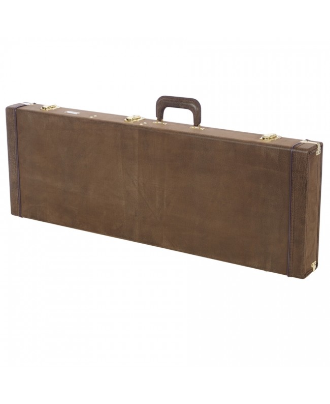 Gator Cases GW-ELECT-VIN Electric Guitar Case Vintage Brown Instrument Cases & Bags