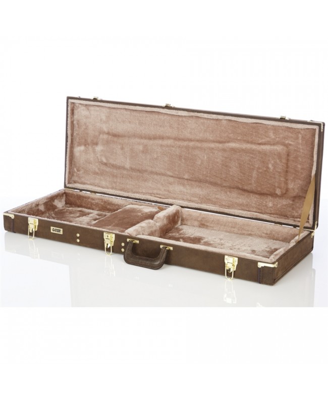 Gator Cases GW-ELECT-VIN Vintage Brown E-Gitarrenkoffer Koffer & Taschen für Instrumente