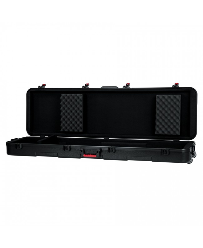 Gator Cases GTSA-KEY88SLXL TSA ATA Keyboard Case 88 Tasten Slim XL mit Rollen Koffer & Taschen für Instrumente