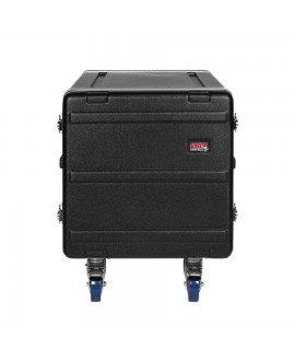 Gator Cases GRC-BASE-10 Custodia da 10U Console Rack con rotelle Rack 19"