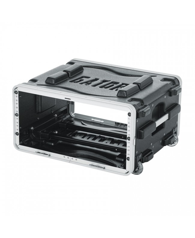 Gator Cases GRR-4L Custodia da 4U Rack con maniglia e rotelle Rack 19"