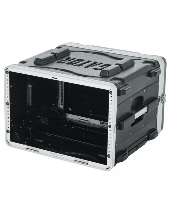 Gator Cases GRR-6L Custodia da 6U Rack con maniglia e rotelle Rack 19"