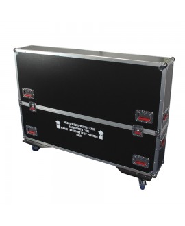 Gator Cases G-TOURLCDV2-5055-X2 Flight Case ATA 2 Display da 50-55 Monitor cases