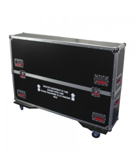 Gator Cases G-TOURLCDV2-3743-X2 Flight Case ATA 2 Display da 37-43 Monitor cases