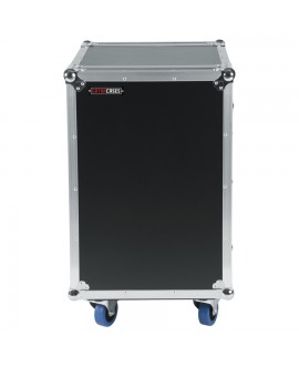 Gator Cases G-TOUR 16U CAST Flight Case ATA da 16U Rack con rotelle Rack 19"