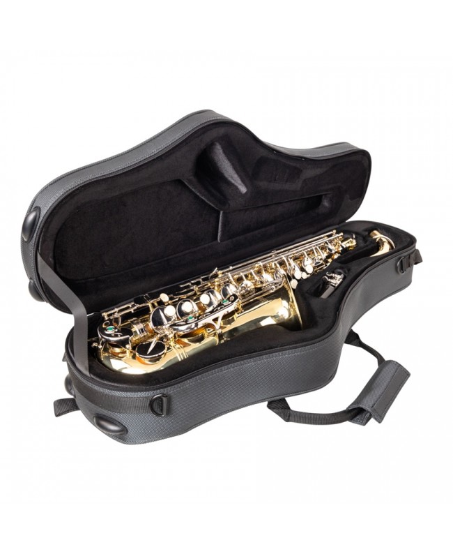 Gator Cases GL-ALTOSAX-S23 Halbsteifer, geformter Koffer für Altsaxophon Koffer & Taschen für Instrumente