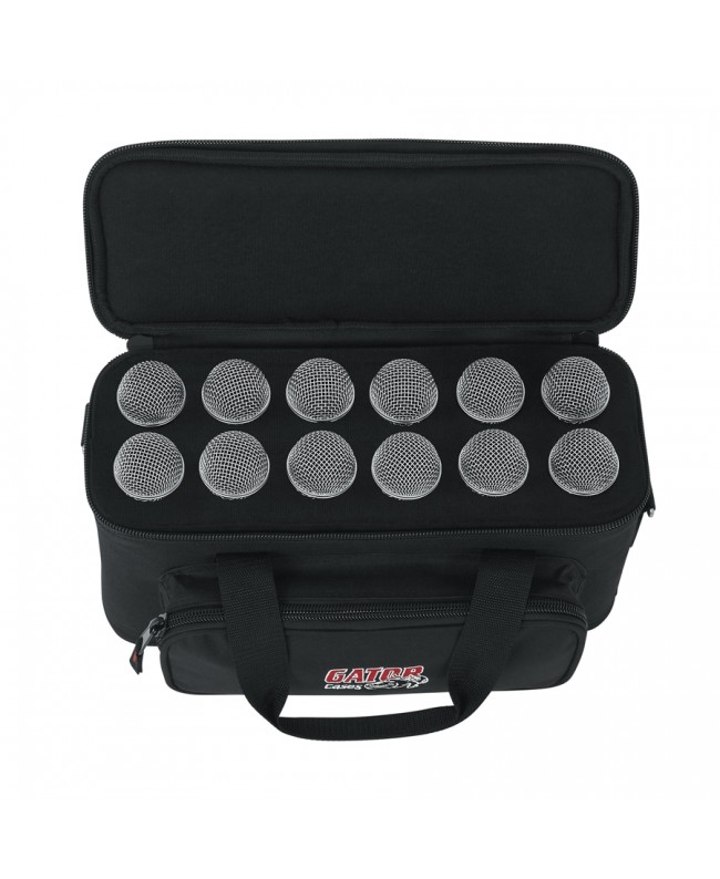 Gator Cases GM-12B Tasche 12 Mikrofone Mikrofon-Cases