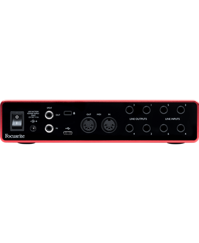 Focusrite Scarlett 8i6 (3rd gen) Interfacce Audio USB