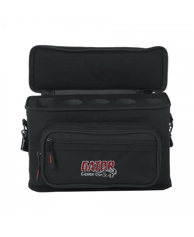 Gator Cases GM-4 Bag 4 Microphones Microphone cases