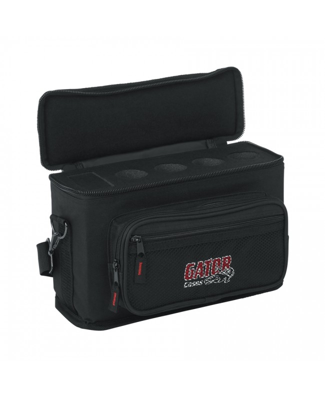 Gator Cases GM-4 Borsa 4 microfoni Custodie per microfoni