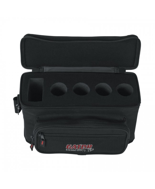 Gator Cases GM-4 Bag 4 Microphones Microphone cases