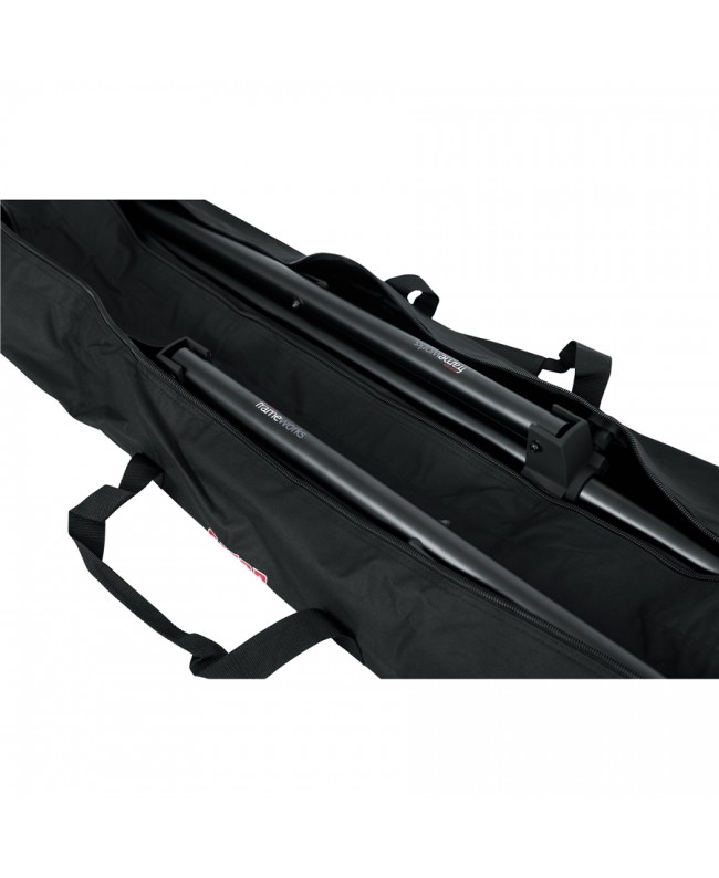 Gator Cases GPA-SPKSTDBG-50DLX Lautsprecherständer Tasche 50 2 Fächer Taschen für Lautsprecherstative