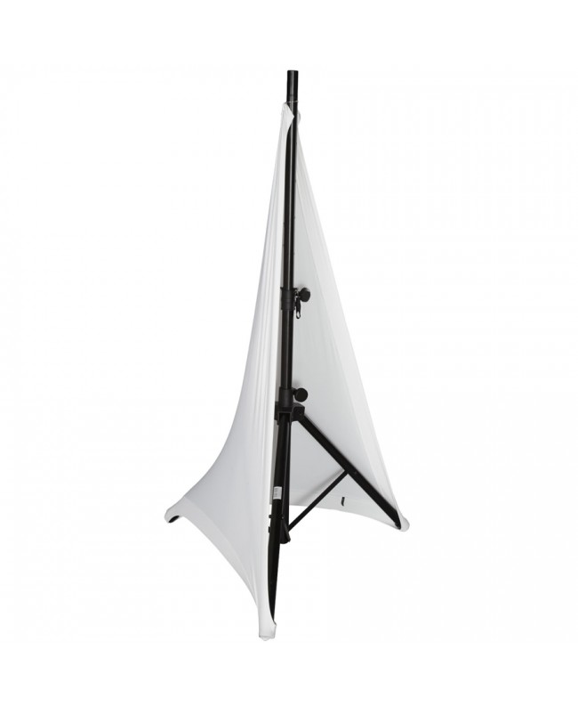 Gator Cases GPA-STAND-2-W Cover elasticizzata supporti altoparlanti 2 lati bianca Accessori
