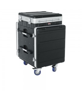 Gator Cases GRC-10X12 PU Rack audio 10U top, 12U laterale 19" Racks