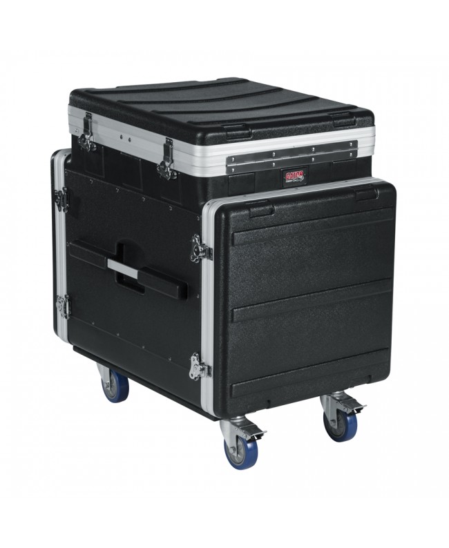 Gator Cases GRC-12X10 PU Rack audio 12U top, 10U laterale Rack 19"