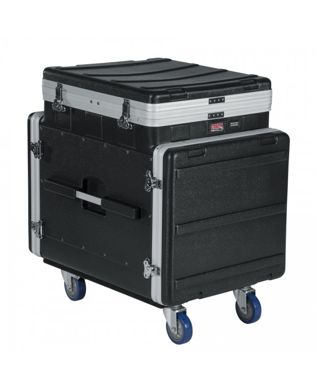 Gator Cases GRC-12X10 PU Rack audio 12U top, 10U laterale Rack 19"