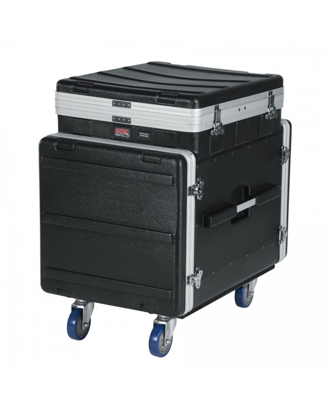 Gator Cases GRC-12X10 PU Rack audio 12U top, 10U laterale Rack 19"