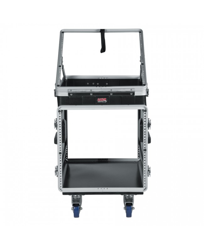 Gator Cases GRC-12X10 PU Rack audio 12U top, 10U laterale 19" Rack