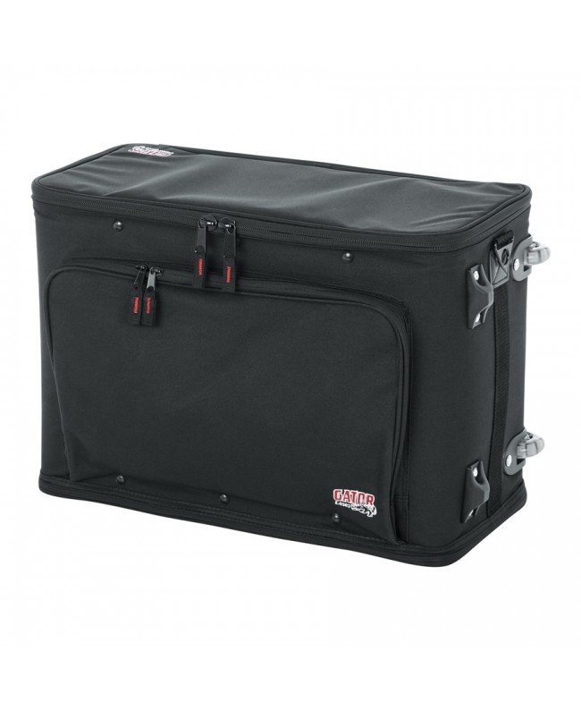 Gator Cases GR-RACKBAG-3UW 3U lightweight rack bag with wheels 19" Racks
