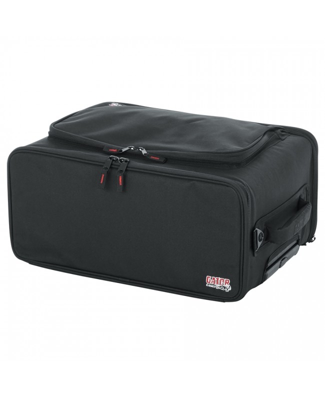 Gator Cases GR-RACKBAG-3UW 3U lightweight rack bag with wheels 19" Racks