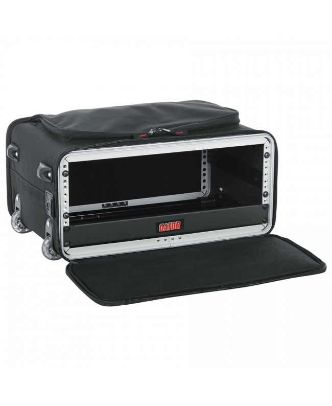 Gator Cases GR-RACKBAG-3UW 3U lightweight rack bag with wheels 19" Racks