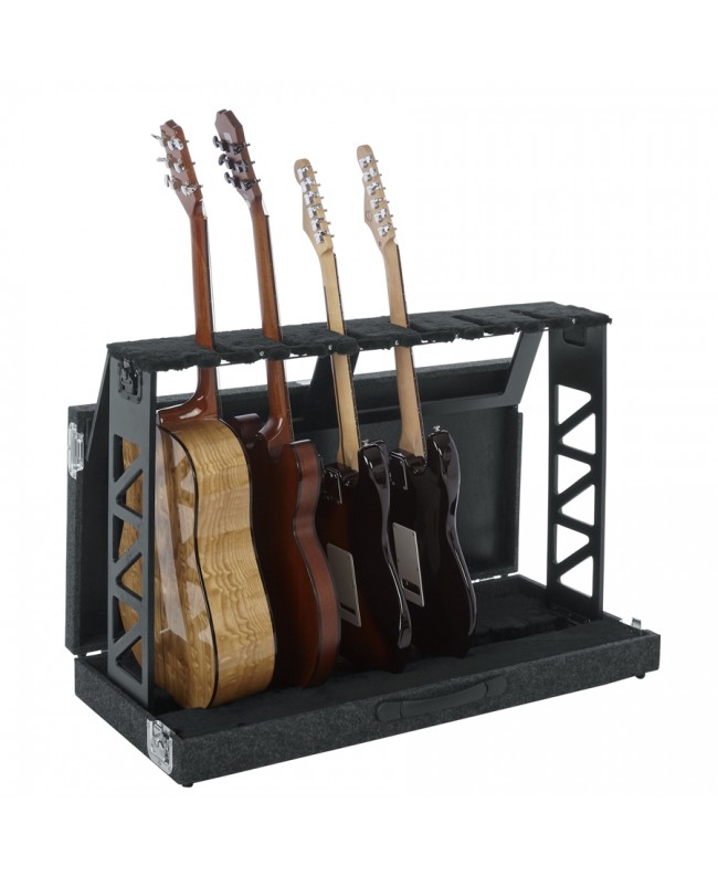Gator Cases GTRSTD6 Faltbarer 6-Gitarren-Rackständer E-Gitarren-Stative