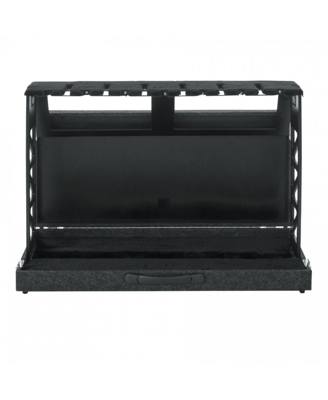 Gator Cases GTRSTD6 Supporto rack 6 chitarre richiudibile Supporti per chitarra elettrica