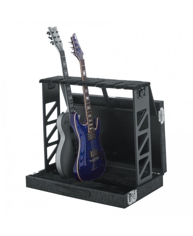 Gator Cases GTRSTD4 Rack Mount 4 Guitars Foldable