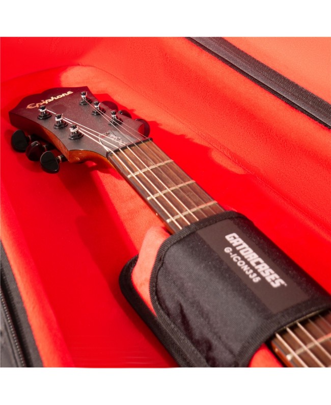 Gator Cases G-ICON335 Bag ICON Guitar Style 335 Black Instrument Cases & Bags