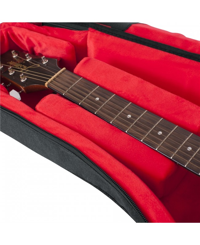 Gator Cases GT-ACOUSTIC-BLK Akustikgitarre Transit Tasche Anthrazit Koffer & Taschen für Instrumente